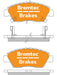 Bremtec Ultra Brake Pads Set BT127ULT Bremtec - Micks Gone Bush