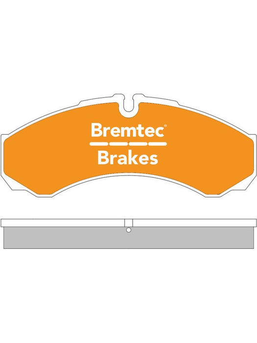 Bremtec Pro-Series Brake Pad BT1298PRO Bremtec - Micks Gone Bush