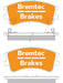 Bremtec Pro-Series Brake Pad BT1368PRO Brake Pads Bremtec - Micks Gone Bush