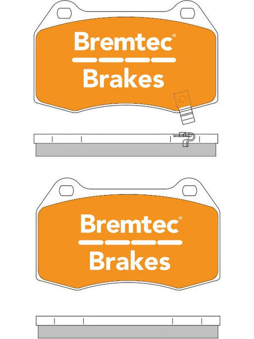 Bremtec Endure 4WD Brake Pad BT1371E Brake Pads Bremtec - Micks Gone Bush