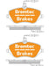 Bremtec Trade Line Brake Pad BT1399TS Bremtec - Micks Gone Bush