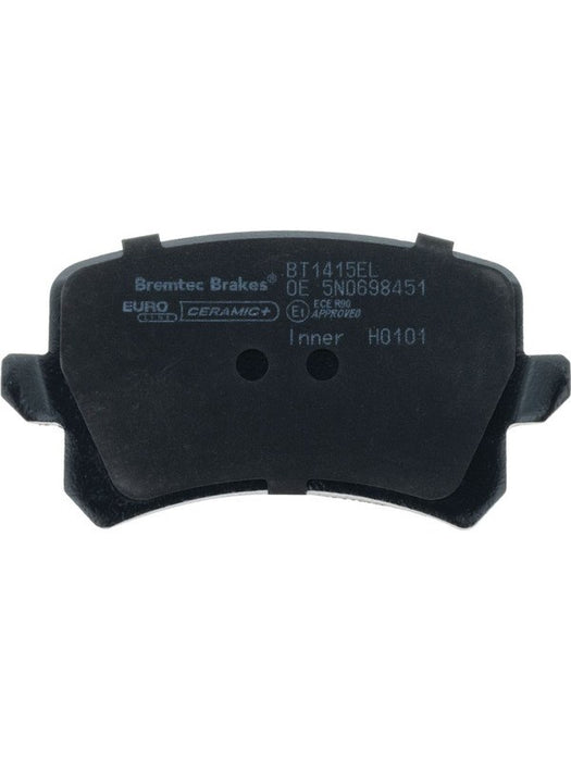 Bremtec Euroline Ceramic Brake Pad BT1415EL Brake Pads Bremtec - Micks Gone Bush