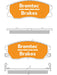 Bremtec Pro-Series Brake Pad BT1439PRO Bremtec - Micks Gone Bush