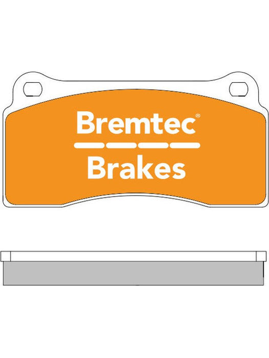 Bremtec Endure 4WD Brake Pad BT1441E Bremtec - Micks Gone Bush
