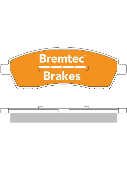 Bremtec Endure 4WD Brake Pad BT145E Bremtec - Micks Gone Bush