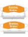 Bremtec Endure 4WD Brake Pad BT1492E Bremtec - Micks Gone Bush