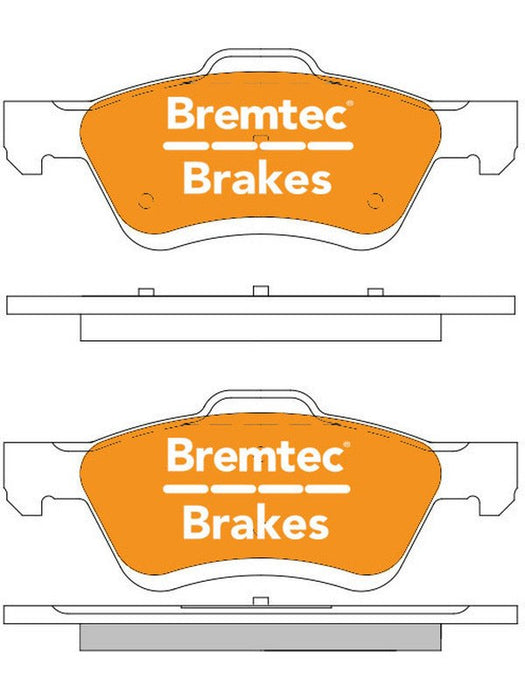 Bremtec Endure 4WD Brake Pads BT1526E Brake Pads Bremtec - Micks Gone Bush