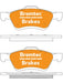 Bremtec Endure 4WD Brake Pads BT1526E Brake Pads Bremtec - Micks Gone Bush