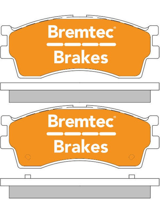 Bremtec Trade Line Brake Pad BT1571TS Bremtec - Micks Gone Bush