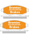 Bremtec Pro-Series Brake Pad BT1606PRO Bremtec - Micks Gone Bush