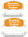 Bremtec Endure 4WD Brake Pad BT161E Bremtec - Micks Gone Bush