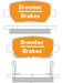 Bremtec Trade Line Brake Pad BT1643TS Bremtec - Micks Gone Bush