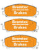 Bremtec Pro-Series Brake Pad BT16820PRO Bremtec - Micks Gone Bush