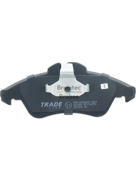 Bremtec Trade Line Brake Pad BT1743TS Bremtec - Micks Gone Bush
