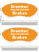 Bremtec Ultra Ceramic Brake Pad BT1759ULT Brake Pads Bremtec - Micks Gone Bush