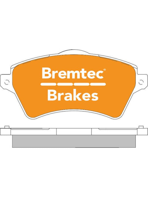 Bremtec Endure 4WD Brake Pad BT1788E Bremtec - Micks Gone Bush