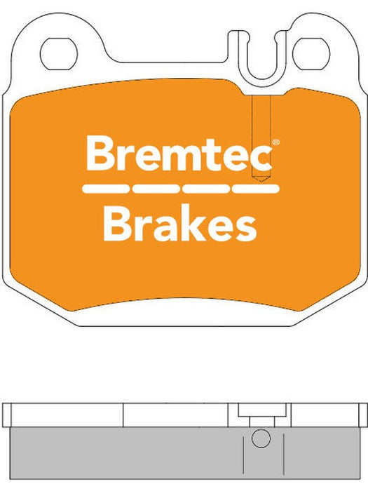 Bremtec Trade Line Brake Pad BT1815TS Bremtec - Micks Gone Bush