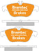 Bremtec Trade Line Brake Pad BT1840TS Bremtec - Micks Gone Bush