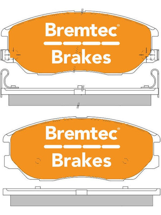 Bremtec Pro-Series Brake Pads BT1842PRO Bremtec - Micks Gone Bush