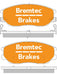 Bremtec Pro-Series Brake Pads BT1842PRO Bremtec - Micks Gone Bush