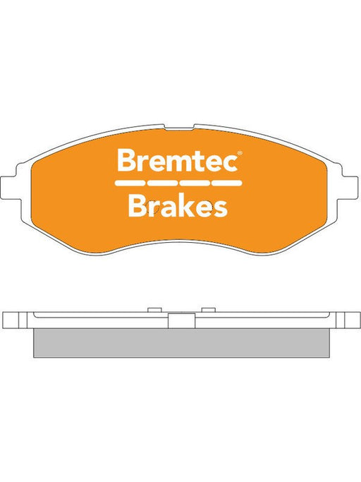 Bremtec Ultra Ceramic Brake Pad BT1844ULT Bremtec - Micks Gone Bush