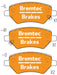 Bremtec Trade Line Brake Pad BT1864TS Brake Pads Bremtec - Micks Gone Bush