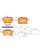 Bremtec Pro-Series Brake Pad BT18650PRO Brake Pads Bremtec - Micks Gone Bush