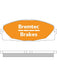 Bremtec Evolve Hybrid-Carbon Brake Pad BT1878EV550 Bremtec - Micks Gone Bush