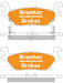 Bremtec Endure 4WD Brake Pad BT1891E Bremtec - Micks Gone Bush