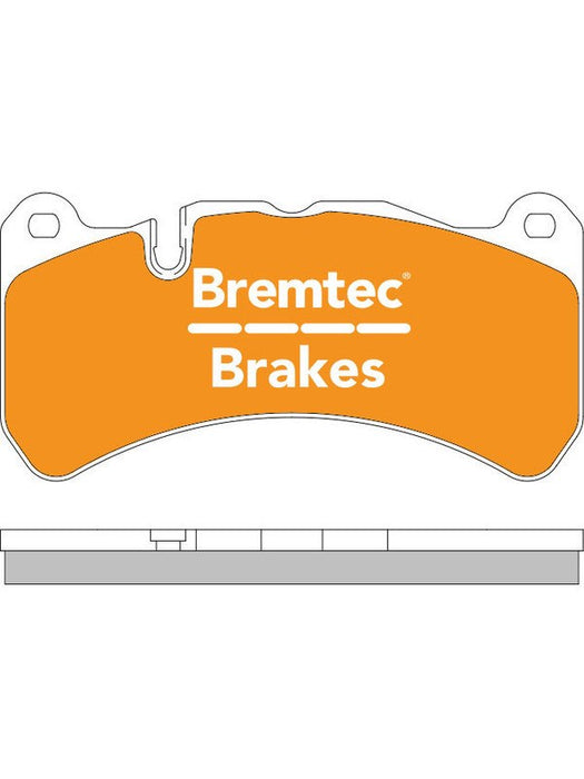 Bremtec Trade Line Brake Pad BT1914TS Bremtec - Micks Gone Bush