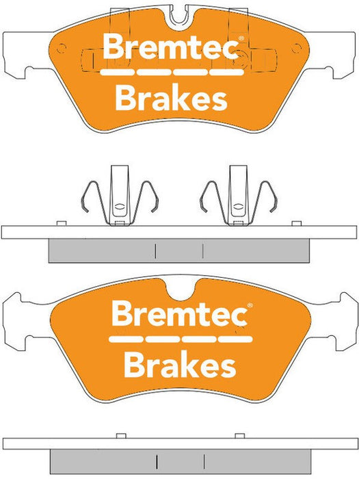 Bremtec Trade Line Brake Pad BT1915TS Brake Pads Bremtec - Micks Gone Bush