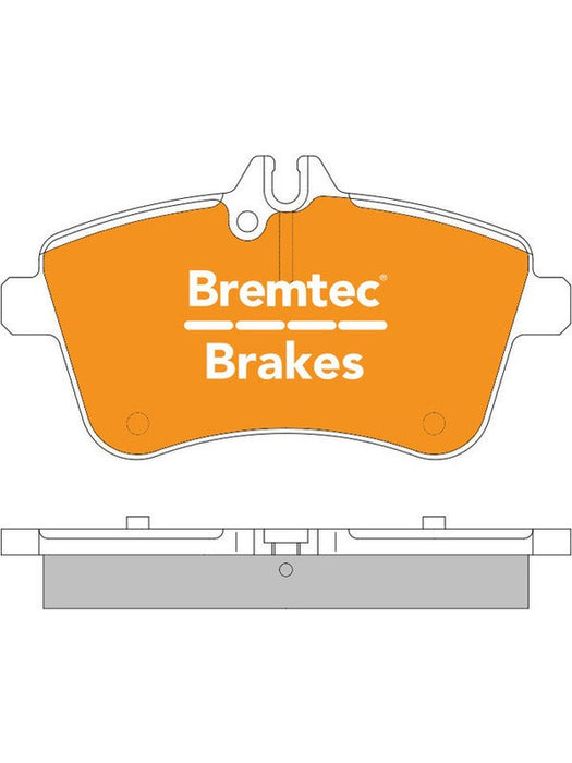 Bremtec Pro-Series Brake Pad BT1938PRO Bremtec - Micks Gone Bush