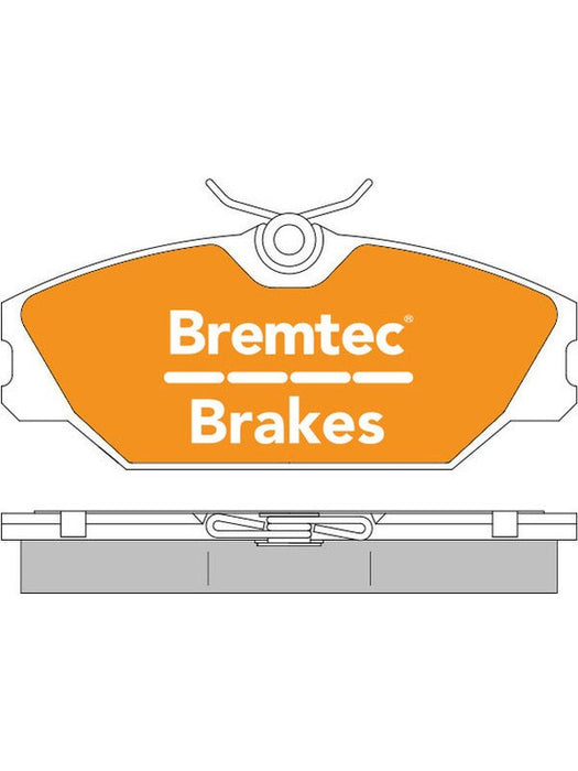 Bremtec Trade Line Brake Pad BT1966TS Bremtec - Micks Gone Bush