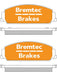Bremtec Evolve Hybrid-Carbon Brake Pad BT1984EV550 Brake Pads Bremtec - Micks Gone Bush