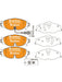 Bremtec Evolve Hybrid-Carbon Brake Pads BT19940EV550 Brake Pads Bremtec - Micks Gone Bush