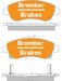 Bremtec Endure 4WD Brake Pad BT2000E Bremtec - Micks Gone Bush