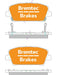 Bremtec Pro-Series Brake Pad BT2001PRO Bremtec - Micks Gone Bush