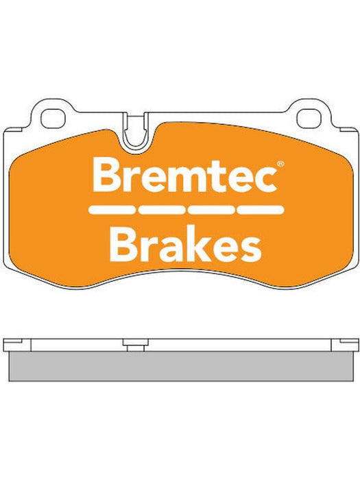 Bremtec Trade Line Brake Pad BT2051TS Bremtec - Micks Gone Bush