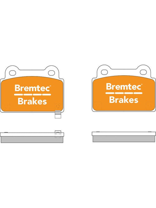 Bremtec Endure 4WD Brake Pad BT2099E Bremtec - Micks Gone Bush