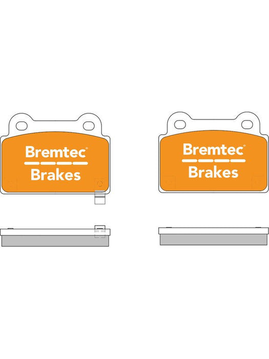Bremtec Endure 4WD Brake Pad BT2099E Bremtec - Micks Gone Bush