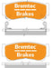 Bremtec Trade Line Brake Pad BT2109TS Bremtec - Micks Gone Bush