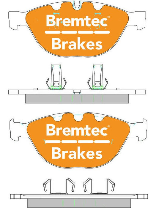 Bremtec Trade Line Brake Pad BT2110TS Brake Pads Bremtec - Micks Gone Bush