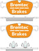 Bremtec Pro-Series Brake Pad BT2111PRO Bremtec - Micks Gone Bush