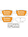 Bremtec Pro-Series Brake Pad BT21180PRO Bremtec - Micks Gone Bush