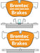 Bremtec Pro-Series Brake Pad BT2125PRO Bremtec - Micks Gone Bush