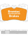 Bremtec Pro-Series Brake Pad BT2127PRO Brake Pads Bremtec - Micks Gone Bush