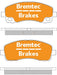 Bremtec Endure 4WD Brake Pad BT2135E Brake Pads Bremtec - Micks Gone Bush