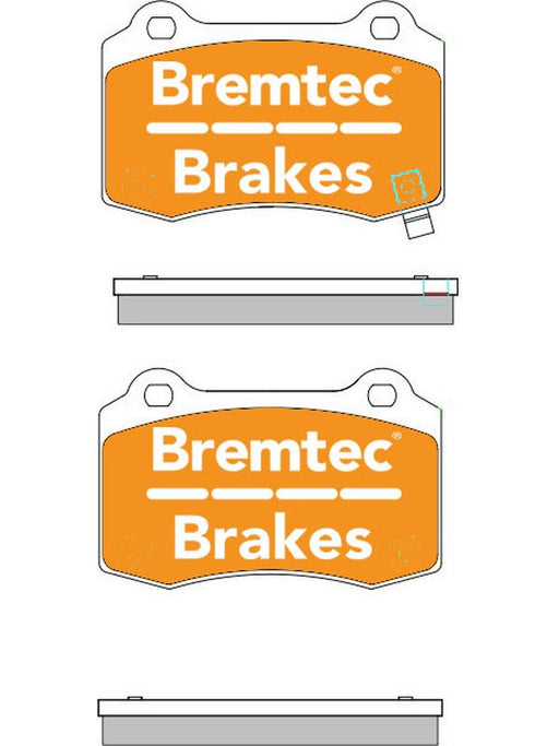 Bremtec Endure 4WD Brake Pad BT2157E Brake Pads Bremtec - Micks Gone Bush