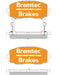 Bremtec Trade Line Brake Pad BT2174TS Bremtec - Micks Gone Bush