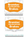 Bremtec Pro-Series Brake Pad BT2182PRO Bremtec - Micks Gone Bush